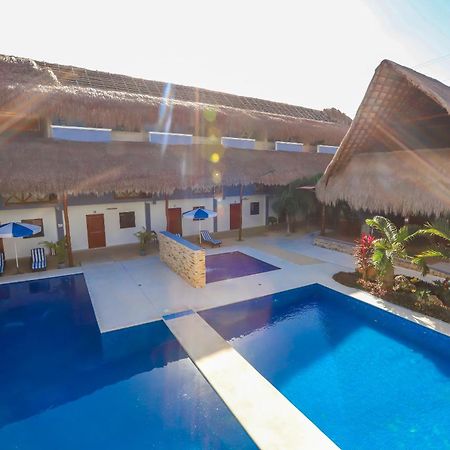Hotel Pejelagarto Bacalar Exterior foto
