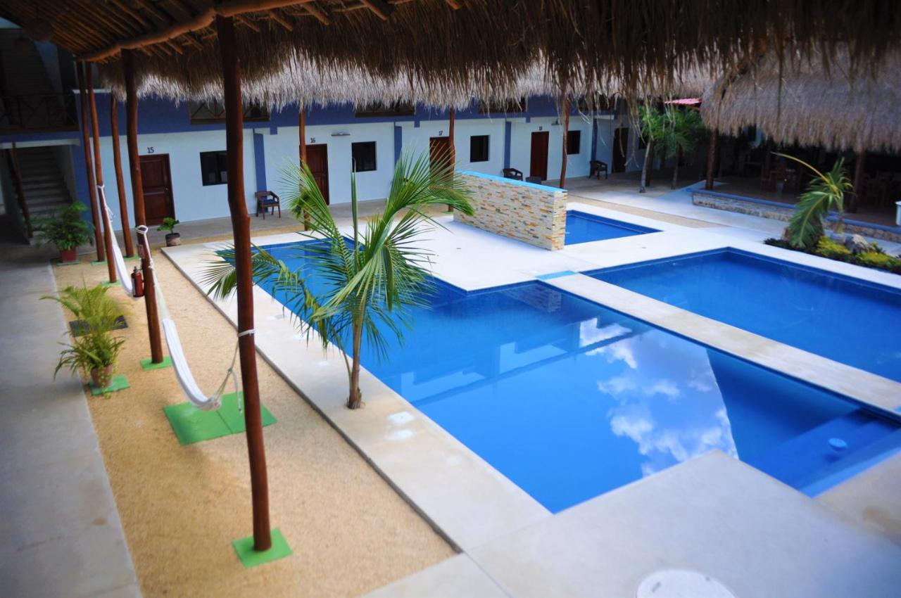 Hotel Pejelagarto Bacalar Exterior foto